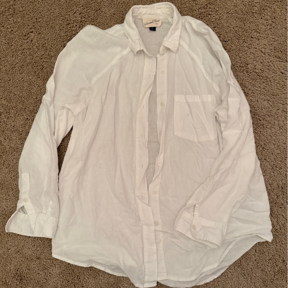 Universal Thread White Linen shirt